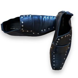Céline by Phoebe Philo studded leather flats